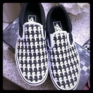 Vans x Karl Lagerfield slip ons